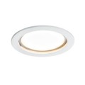 Encastré LED Coin satiné rond 14W blanc Kit unitaire à intensité variable