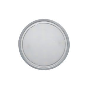 Encastré LED Coin satiné rond 14W blanc Kit unitaire à intensité variable