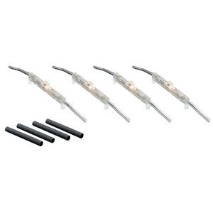 Extension carrelage lumineux Paulmann Special Line GrooveLight LED Blanc chaud kit de 4
