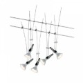 Luminaire LED Paulmann Système sur câble Nice Price - 5x4W - GU53 - Chrome