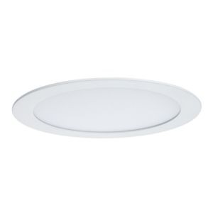 Spot encastré Paulmann Premium panel rond LED 1x6,5w 2700k 8va 230v/350ma 180mm blanc mat/alu