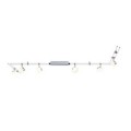 Système rail Paulmann dc kit iceled i 6x4w chrome mat 230v/12v dc 30va métal