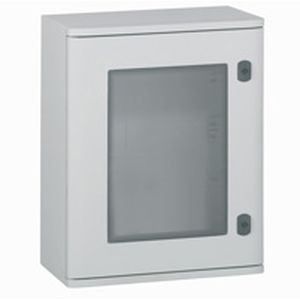 Coffrets ral 7035 avec porte vitrée