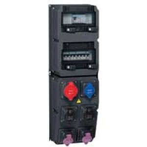 Coffrets hypra ip 44 multiprises équipés