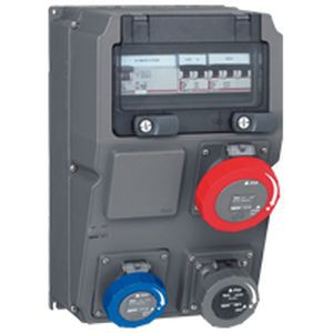 Coffrets hypra ip 66/67-55 multiprises équipés