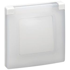 Plaques 1 poste ip 44 et ik 07