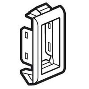Supports/plaques étroits 1 module