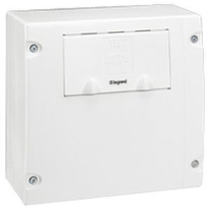 Coffret basique équipé et pré-câblé pour 5 prises rj 45