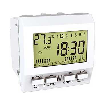 Interrupteurs horaires hebdomadaires