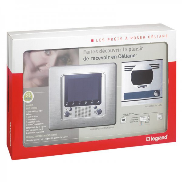 Portiers vidéophone céliane™ bus/scs - pour villa
