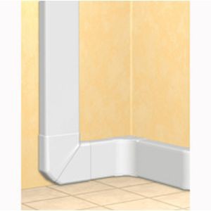 Goulottes dlp monobloc 50 x 150 et 65 x 150 couvercle 130 mm pour distribution de câbles - profilés