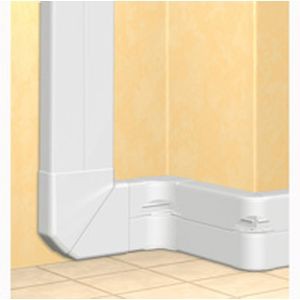 Goulottes dlp monobloc 50 x 195 couvercle 85 mm - profilés et accessoires de cheminement