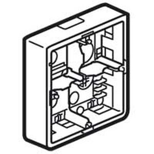Pour 2 x 5, 2 x 2 x 2 modules (support réf. 802 64) ou variateur colorimétrique