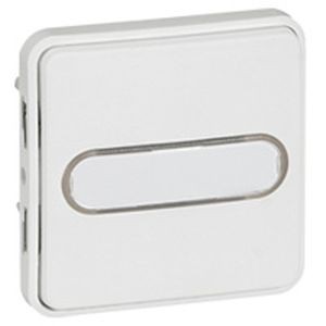 Poussoir no lumineux avec porte-étiquette