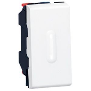 Va-et-vient à voyant à led - 1 module