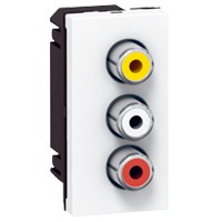 3 rca - 1 module