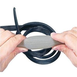 Gaine tressée expansible pliosil-pet