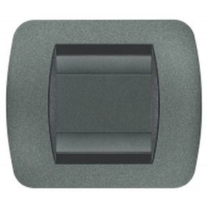 Plaques bticino living métal graphite
