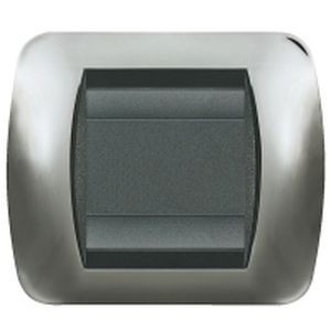 Plaques bticino living métal noble nickel