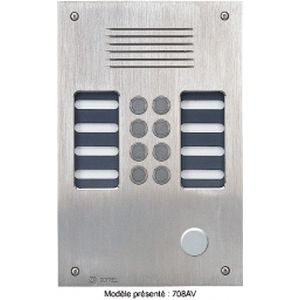 Platine de rue série 800