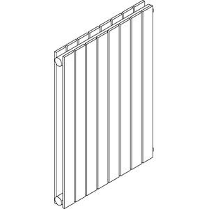 Acova Fassane horizontal double à éléments verticaux - hxd