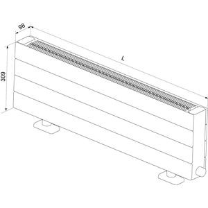 Acova Fassane premium plinthe - tclxd
