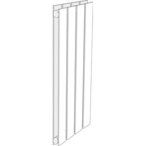 Acova Fassane vertical double - hxd