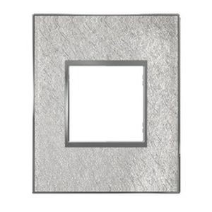 Plaque Fibre Argent