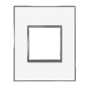 Plaque Miroir Blanc