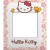 Plaques Hello Kitty