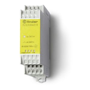 Relais modulaire à contacts guidés