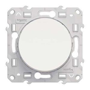 Commandes d'éclairage Odace Schneider Blanc