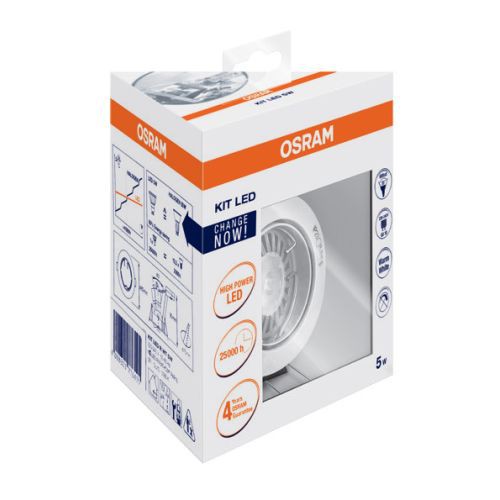 KIT LED R PAR16 35 7W BLANC OSRAM