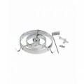 Grille annulaire - plastique très brillant - vaporisé aluminium