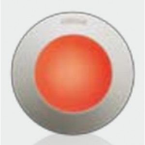 Spot encastré LED Osram Kit LED DRAGONPOINT MOOD AMBRE 3x0,8W gris aluminium 