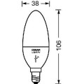 Lf clb 40 tw fr 6w 220-240v e14 fs1