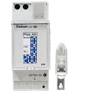 Sonde de luminosite 1-20000 lux 3 seuils integres luna 130 knx