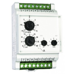 Regulateur simple pente cables chauffants ram 213 1