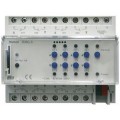 Actionneur 4 entrainements ou 8 contacts tor rmg8 knx