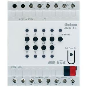 Module 4 entrainements jmg4s knx serie mix - Theben - 4910250