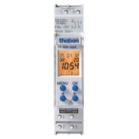 Interrupteur horaire digital avec programme hebdomadaire TR 608 top2