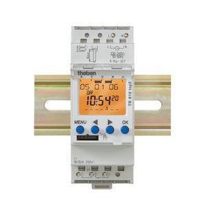 Interrupteur horaire digital 24h 7j 2modules 1no+1nf 230v 56p tr 610 top 2