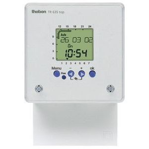 Interrupteur horaire digital  1c 7j 72x72 230v tr 635 top