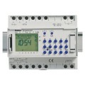 Interrupteur horaire digital annuel 1no+1nf  radio sans antenne tr 641 dcf