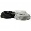 Cable HO5VV-F 2x0,75mm2 blanc C50m (prix au m)