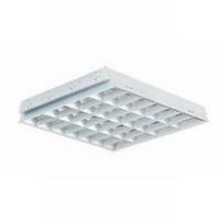 Pavé encastré 600x600mm 4x18W alu brillant / FE