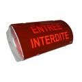 Panneau lumineux incendie led ip65