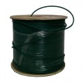 Cable coaxial KX6 vidéo vert - à la coupe (prix au m)