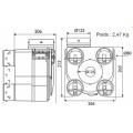 Kit VMC autoréglable DECO AUTO