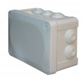 Boite de dérivation 155x110x80mm 1/4T étanche IP55 gamme optibox